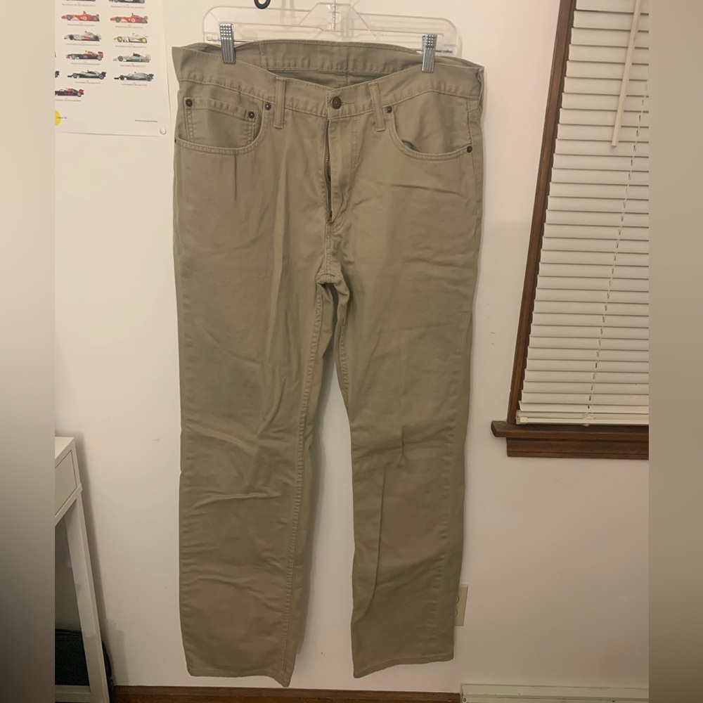 Levi Strauss 559 khaki jean 36x38
